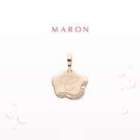 ราคา MARON Happy Me Pendant สร้อยคอเงินแท้ จี้ตัวอักษร ฝังพลอยเพทาย (17885364227)