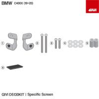 ราคา GIVI D5130KIT Specific Fitting Kit for 5130DT อุปกรณ์กันลม (7887506202)