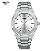 ราคา COD nibosi ง่าย บุคลิกภาพ เพชร นาฬิกาสีทอง นาฬิกาผู้ชายสีทองเรียบง่าย ร้านนาฬิกาควอตซ์นักเรียน (16645032543)