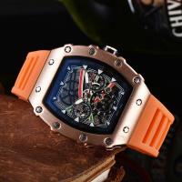 ราคา July hot Richards new Lassa barrel shaped dial all match pointer calendar watch (19679186434)