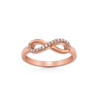 ราคา Jewellista แหวนอินฟินิตี้ Hailey เงินแท้ 925 infinity ประดับพลอย CZ (19295525960)