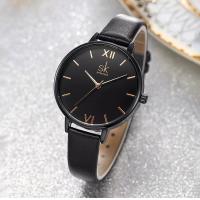 ราคา พร้อมส่ง SK watch นาฬิกาข้อมือแฟชั่น เรียบ หรู สไตล์เกาหลี (16557390348)