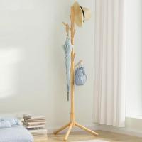 ราคา จัดส่ง1 2วัน ราวไม้ ราวแขวนหมวก ที่แขวนกระเป๋า coat rack แขวนเสื้อ ราวแขวนอเนกประสงค์ ราวแขวน พร้อมส่ง (19499318883)