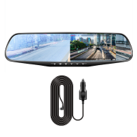 ราคา 4 3in 24H Driving Recorder HD 1080P Mirror Car Dash Cam Dual Video Recorder Car DVR Dash Camera Black Box Dashcam NEW 2022 (14061172526)