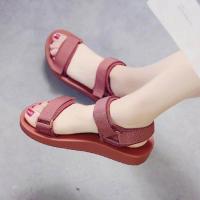 ราคา Waterproof Rubber Sandalsรองเท้าแตะของผู้หญิง แฟชั่นใหม่ รองเท้าฤดูร้อน แตะลำลองเวอร์ชั่นเกาหลี Rubber Strap Sandals (1766970097)
