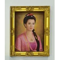 ราคา ภาพมงคลสมเด็จพระพี่นางสุพรรณกัลยา เคารพบูชาเสริมฮวงจุ้ยกรอบหลุยส์ทองเล็ก มินิ ขนาดภาพ6X8นิ้ว ขนาดรวมกรอบ7 5X9 5 นิ้ว มีหูแขวนได้ และขาตั้งรูปได้ (15270077735)