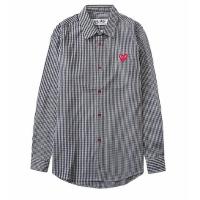 ราคา otakuu play comme des garcons CDG เสื้อเชิ้ตแขนยาวลำลองสำหรับบุรุษและสตรีใหม่ (21203688624)