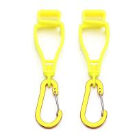 ราคา VERFZM SHOP 2Pcs มัลติฟังก์ชั่น ความปลอดภัย Grabber ที่จับ คลิปถุงมือ แรงงานทำงานหนีบ ยามแขวน คลิปจับถุงมือ (19457305317)