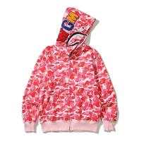 ราคา สเวตเตอร์คาร์ดิแกนมีฮู้ด BAPE ชายเสื้อแจ็คเก็ตชายเสื้อปักลำลองแบบหลวมคู่ WGM มีฮู้ดซิปสำหรับฤดูใบไม้ผลิและฤดูใบไม้ร่วง (20698862408)