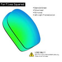 ราคา HOTnewSmarLT แว่นกันแดดโพลาไรซ์เปลี่ยนเลนส์สำหรับ Oakley Fives Squared Emerald GreenHotsale (20356278398)