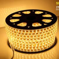 ราคา ไฟสายยาง LED ริบบิ้น แอลอีดีสตริปส์ 220V แสงวอร์มไวร์ 50เมตร ม้วน warmwhite 1 ม้วน A46 (100658184)