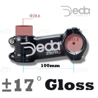 ราคา ก้านคาร์บอนแบบเต็มสีดำน้ำหนักเบาเป็นพิเศษ6องศา17องศา60มม 130มม ก้านดอกจักรยานเสือหมอบจักรยานเสือภูเขา (20001188768)