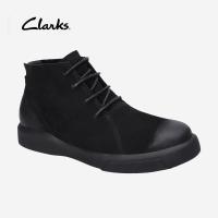 ราคา Clarks บุรุษ Hale Rise หนังวัวแท้ Active air cushion Comfort Premium รองเท้าบูทหุ้มข้อผู้ชาย ZT8398 (18953599411)