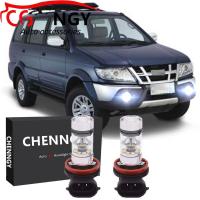 ราคา สำหรับ Isuzu Crosswind Panther 2012 2020 6000K 9 32V โปรเจคเตอร์ LED ด้านหน้าหมอกโคมไฟหลอดไฟชุด 1คู่ (16203777805)