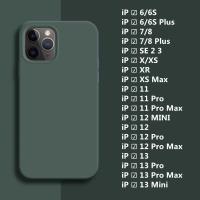 ราคา HOHO เคสสำหรับไอโฟน เคสซิลิโคน ใช้สำหรับ iPhone 6 6S 7 8 Plus SE X XR XS Max 11 12 13 14 Pro Max 14 Plus 12 13 Mini TPU liquid silicone case เคสซิริโคนกำมะหยี่ เคส เคสมือถือซิลิโคนเหลว (18852903193)
