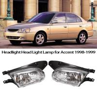 ราคา Car Front Headlight Head Light Fog Lamp for Hyundai Accent 1998 1999 (17481658475)