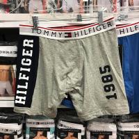 ราคา TOMMY HILFIGER Tommy Mens Fashion Text Logo Cotton Elastic Comfortable Breathable Boxer Briefs (20379215431)