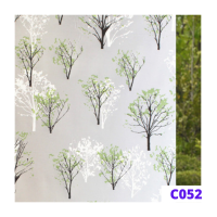 ราคา ฟิล์มติดกระจก สติ๊กเกอร์ติดกระจก กว้าง90cm ยาว100cm 200cm Window Film ติดหน้าต่าง ประตู มีกาวในตัว (14058937714)