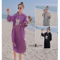 ราคา Kowie Korea Minah 192 เดรสยาวมีฮูด (10327692312)