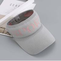 ราคา พร้อมส่ง หมวกผู้ใหญ่ หมวกปีกยาว หมวกครึ่งหัว หมวกแคดดี้เปิดครึ่งหัว หมวกเปิดหัวผู้หญิง หมวกกันแดดแบบครึ่งหัว ลาย SPORT รอบหัว 56 60 cm (7786910979)
