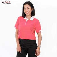 ราคา เสื้อโปโล KanekoTK สีสด ยับยาก สีโอรส PK020 หญิง PMKPOLOMAKER (500428831)