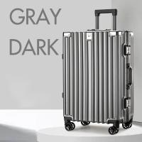 ราคา กระเป๋าเดินทางล้อลาก โครงอะลูมิเนียม Premium Frame Aluminium เฟรมสีดำ วัสดุPC กระเป๋าเดินทาง ระบบล็อคมาตราฐาน มีที่ห้อยสัมภาระด้านหน้า M202 (19672694933)