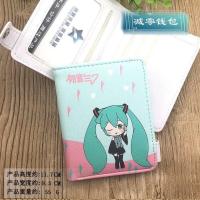 ราคา Hatsune Miku กระเป๋าสตางค์แบบมีซิป Dompet Koin การ์ตูนอนิเมะแนวตั้งกระเป๋าสตางค์หนังพียูสั้นเด็กนักเรียนพับบิล0000 (19334009552)