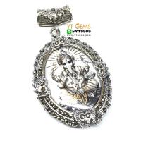ราคา จี้พระพิฆเนศ จี้เงินแท้ รมดำ YTG 9653 (17574828238)