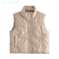 ราคา Zaraหอมแจ็คเก็ตบุคอตตอน Ma3หนังแท้เสื้อกั๊กคอตตอนแบบกระดุมแถวเดียวสีดำไม่มีฮู้ด (20360499108)