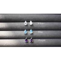 ราคา ต่างหูเงินแท้ 925 ประดับเพชร CZ Swiss Diamond ทรงหยดน้ำ Drop of Jupiter Allure Jewelry (19502729139)