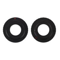 ราคา 2 Pcs Camera C Mount Lens Black 16Mm C Mount Cine Movie LensCamera Adapter Ring C FX C N1 C Nikon 1 (20392630716)