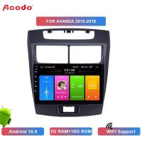ราคา ACODO 2 Din 2 32G 9 10นิ้ววิทยุติดรถยนต์Android 12 Mirror Linkเครื่องเล่นมัลติมีเดียหน้าจอสัมผัสสเตอริโอเสียงรถยนต์สำหรับToyota AVANZA 2010 2011 2012 2013 2014 2015 2016 GPS (4696586596)