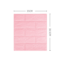 ราคา K Discount wallpaper 3D วอลเปเปอร์ติดผนัง หนา 3 มม วอลเปเปอร์ติดผนัง 3d wallpaper ลายอิฐ กันกระแทก มีกาวในตัว วอลเปเปอร์ (21053881076)