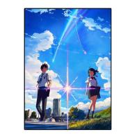 ราคา Movie Anime Poster Your Name Kimi No Na Wa Picture Prints Canvas Painting Wall Art Living Room Decor Modern Home Mural Frameless (19708973377)