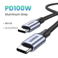 ราคา UGREEN 240วัตต์ USB Type C เคเบิ้ลสำหรับ Samsung S23 Realme สายไฟ PD3 1for PS5 Nintendo สวิทช์5A SuperchargeUSB C เพื่อ USB C สาย (20421383227)