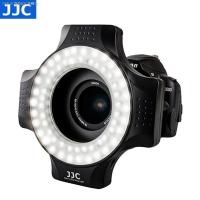 ราคา ไฟวงแหวนเติม JJC LED แสงมาโครภาพแสงไฟสำหรับถ่ายภาพเหมาะสำหรับ Canon Nikon Sony Fuji Micro SLR กล้อง Top Fill Light อุปกรณ์ดิจิตอล (17026218156)