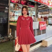ราคา FLAT2112 FF0553 CHERRY LEMONED MINI DRESS (21254487267)