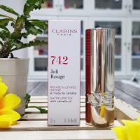 ราคา ลิปเนื้อซาติน Clarins Joli rouge satin lipstick with camellia oil 3 5g สี 770 737 742 743 773 775 777 (20485181944)