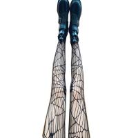 ราคา ผู้หญิง Gothic เซ็กซี่ Fishnet Pantyhose ฮาโลวีน Skull Spider Web Hollow Out Sheer ตาข่าย Tights Lolita Kawaii ถุงน่อง (16813803060)