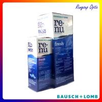 ราคา Renu 355ml 60 ml ตลับเลนส์ น้ำยาล้างแช่ ทำความสะอาดคอนแทคเลนส์ EXP 2025 03 (15840567936)