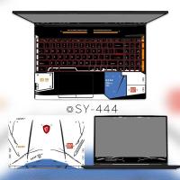 ราคา 2 Dazzle ไวนิลแล็ปท็อปสกินสติ๊กเกอร์พิเศษสำหรับ MSI GF75 GS70 GS73 GL75 GS75 GF66 GE76 GP76 GP66 GE66 GE65 GS66 GT75VR GE75 Q75vmsxzrzp (20617698864)