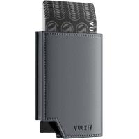 ราคา VULKIT Mens Wallet Minimalist Pop Up Card Holder RFID Blocking Magnetic Closure Leather Wallet with ID Window for Cash Credit Cards Up To 11 Cards Metal Grey (19918807449)