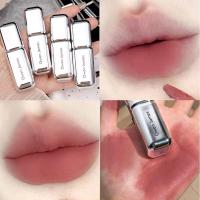 ราคา Riasan Korea เครื่องสำอางโคลนปากแดงกำมะหยี่กันน้ำลิปเคลือบริมฝีปากให้ความชุ่มชื้นลิปสติกเหลวเนื้อแมท6สี (20859184166)