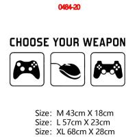 ราคา สร้างสติกเกอร์ติดผนังสำหรับนักเล่นเกมไวนิลแต่งผนังวอลเปเปอร์สำหรับเด็กการตกแต่งห้องเด็กชายสติ๊กเกอร์ Ps4ติดประตูโปสเตอร์ประดับเกม (19702238790)