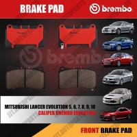 ราคา Brembo ผ้าเบรค MITSUBISHI LANCER EVOLUTION 5 6 7 8 9 10 อีโว 5 10 ผ้าเบรค EVO ปั๊ม Brembo 4 pot 2 pot คู่หน้า คู่หลัง (19892056749)