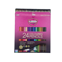 ราคา ดินสอสีไม้ แท่งยาว กล่อง 24สี มาสเตอร์อาร์ต master art (8073199868)