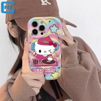 ราคา สำหรับ OPPO A3S A5S A7 A12 A12S A12E A15 A15S A5 A9 A17 A55 A17K A52 A57 A77 A92 A72 A53 A77S A57S A54ปลอกการ์ตูนน่ารักๆ DJ Music Kitty Cat สีสันสดใสป้องกันแบบนิ่มฝาหลัง TPU (20359039059)