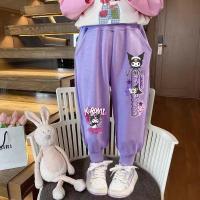 ราคา Kuromi Cinnamoroll การ์ตูนสำหรับเด็กกางเกงลำลองการ์ตูนอะนิเมะ Sanrio เสื้อนอกสำหรับฤดูใบไม้ร่วงกีฬาฤดูหนาวน่ารัก (20877554621)