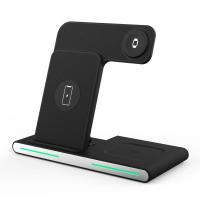 ราคา ชาร์จไร้สายแบบสามในหนึ่งเดียวพับได้อเนกประสงค์ที่ชาร์จแบบไร้สายเหมาะสำหรับ Apple ไร้สายโทรศัพท์มือถือที่ชาร์จแบบไร้สายชาร์จเร็ว15W ที่ชาร์จแบบไร้สาย S (20406509511)