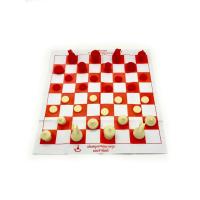 ราคา หมากรุกพลาสติก 32ตัว 2สี พร้อมกระดานกระดาษในกล่องพลาสติก (14840784510)
